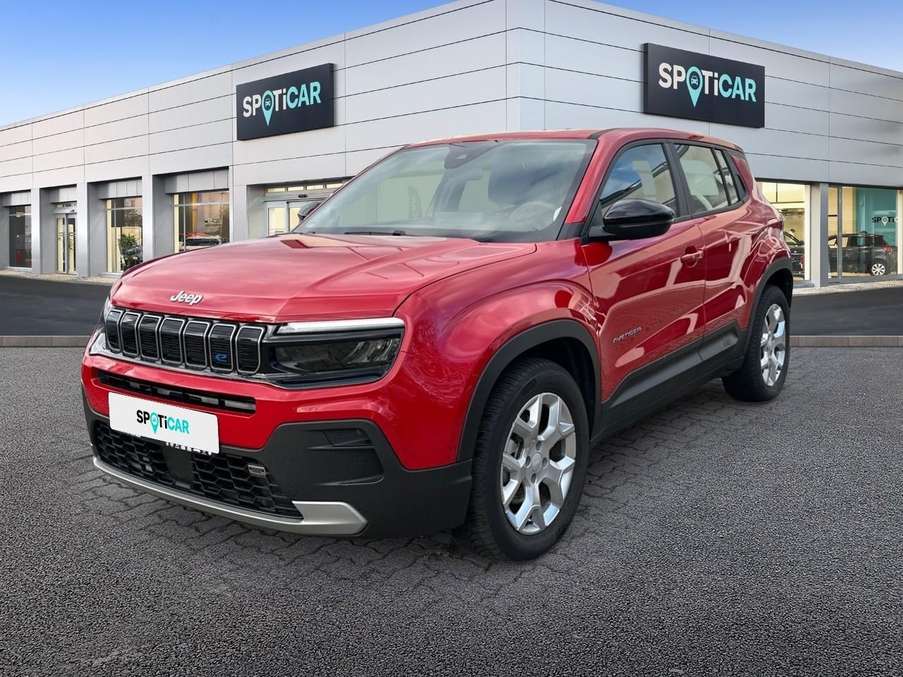 JEEP JEEP AVENGER Gebrauchtwagen Rot Elektro 2023