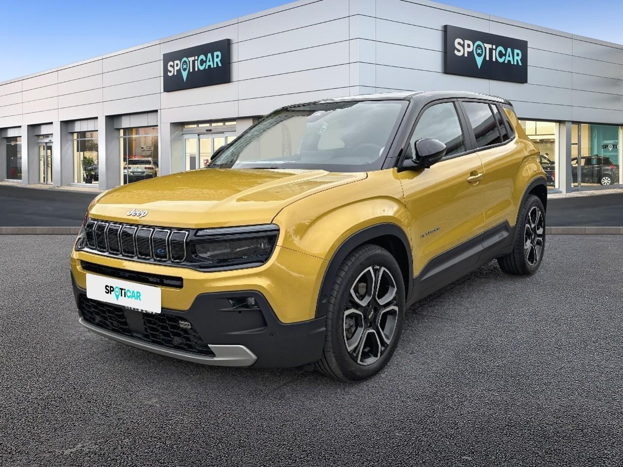 JEEP JEEP AVENGER Gebrauchtwagen Gelb Elektro 2023