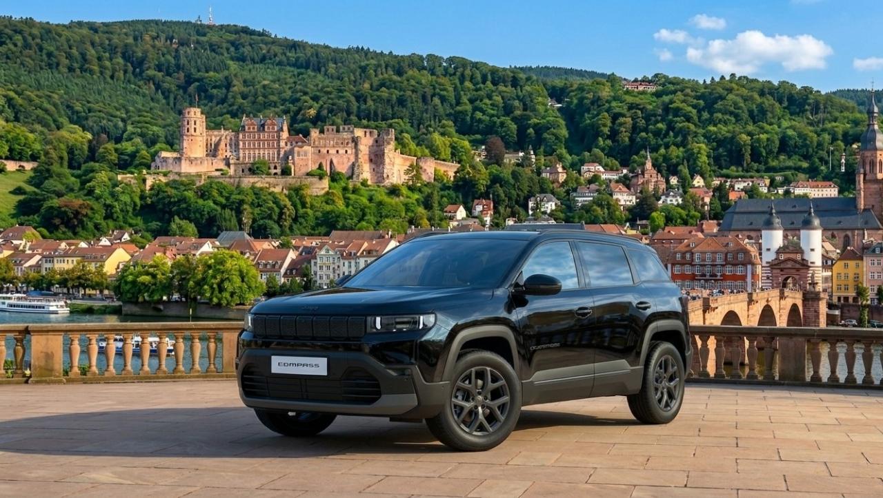 JEEP JEEP COMPASS Gebrauchtwagen schwarz Hybrid Benzin