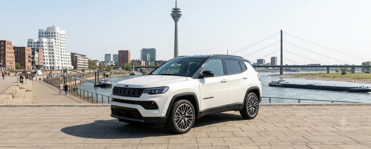 JEEP JEEP COMPASS Gebrauchtwagen weiß Hybrid Benzin