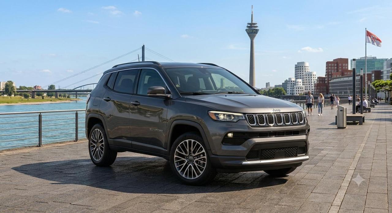 JEEP JEEP COMPASS Gebrauchtwagen grau Hybrid Benzin