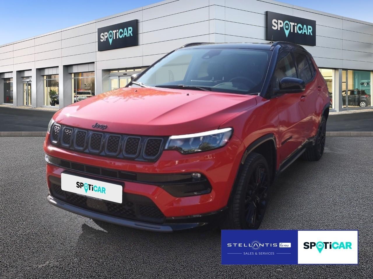 JEEP JEEP COMPASS Gebraucht rot Hybrid Benzin