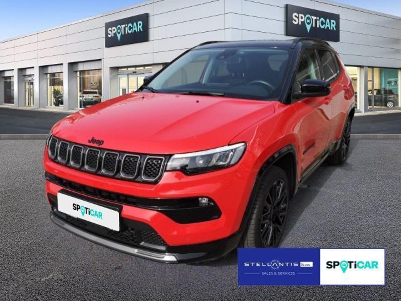 JEEP JEEP COMPASS Gebrauchtwagen rot Hybrid Benzin