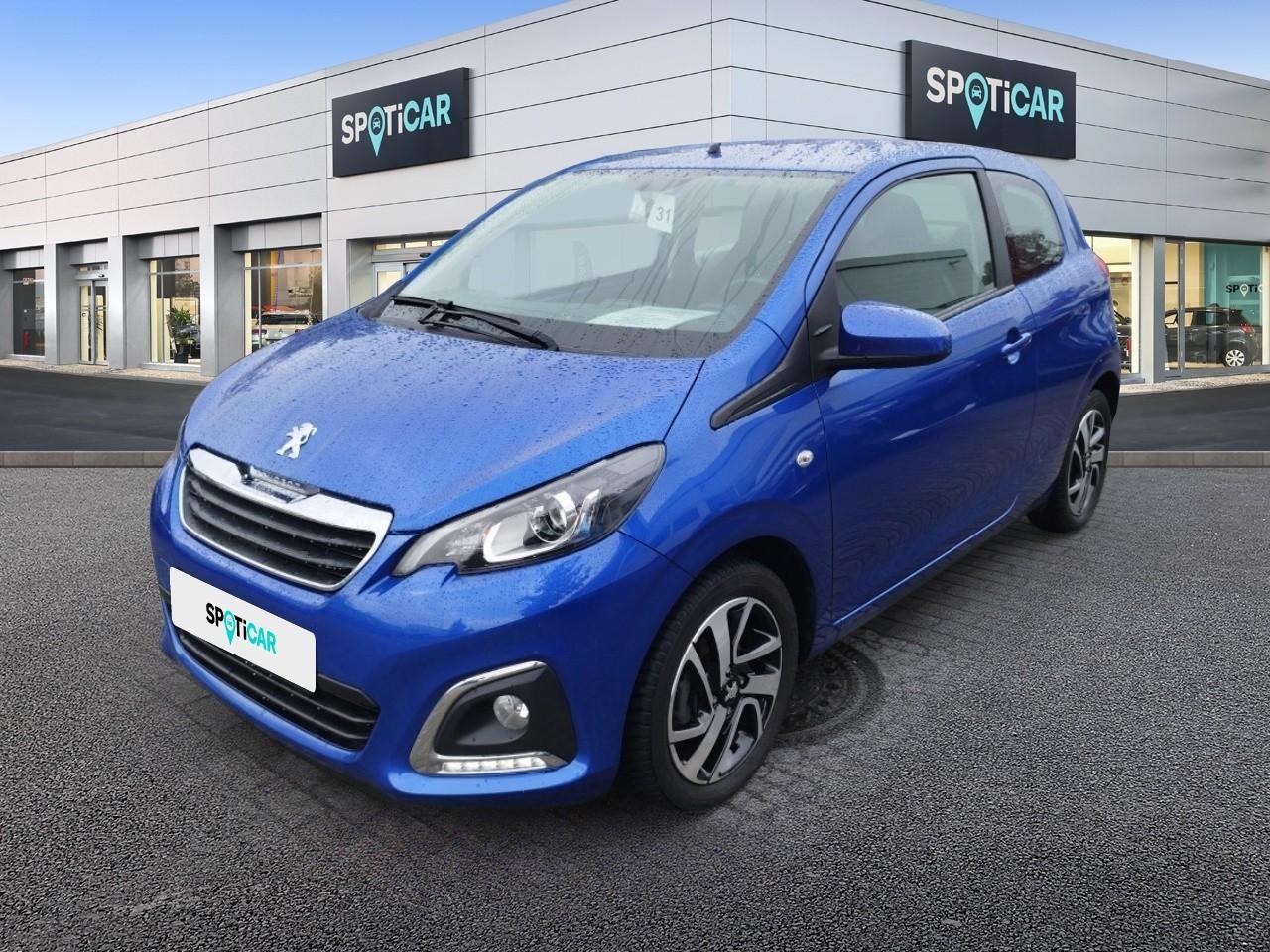 PEUGEOT PEUGEOT 108 Gebrauchtwagen Blau Superbenzin 2021
