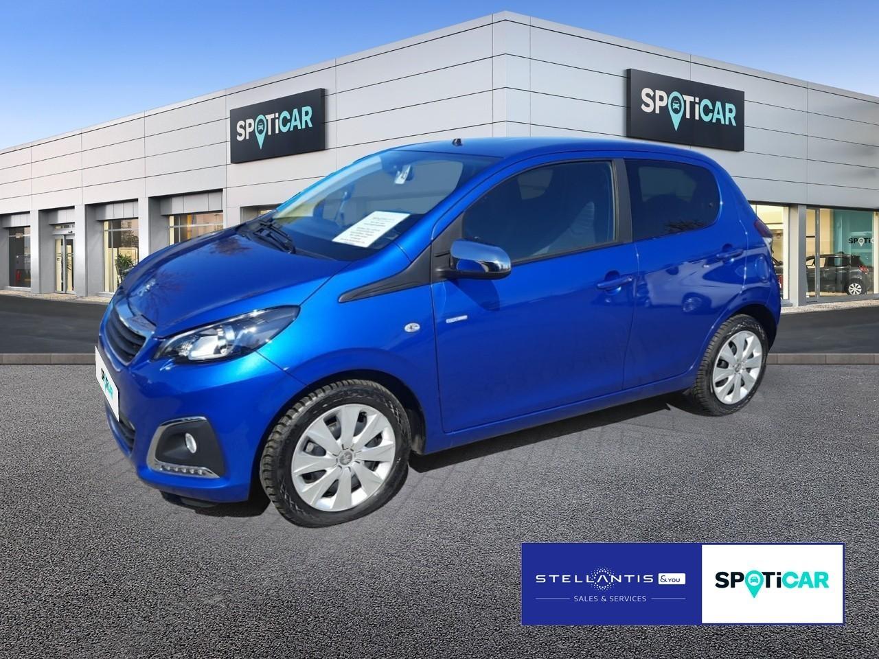 PEUGEOT PEUGEOT 108 Gebrauchtwagen blau Benzin