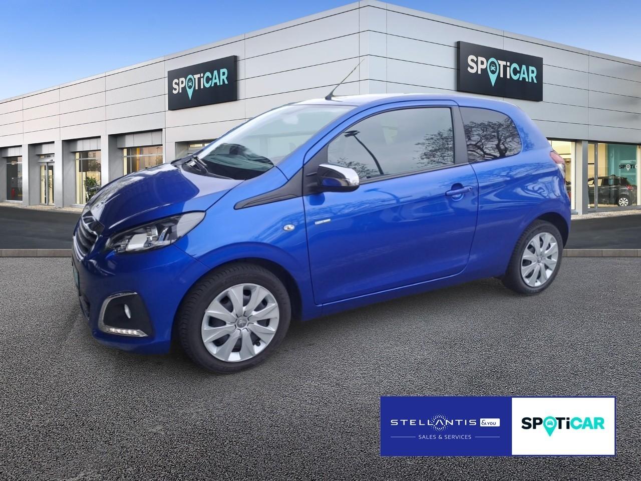 PEUGEOT PEUGEOT 108 Gebrauchtwagen blau Benzin