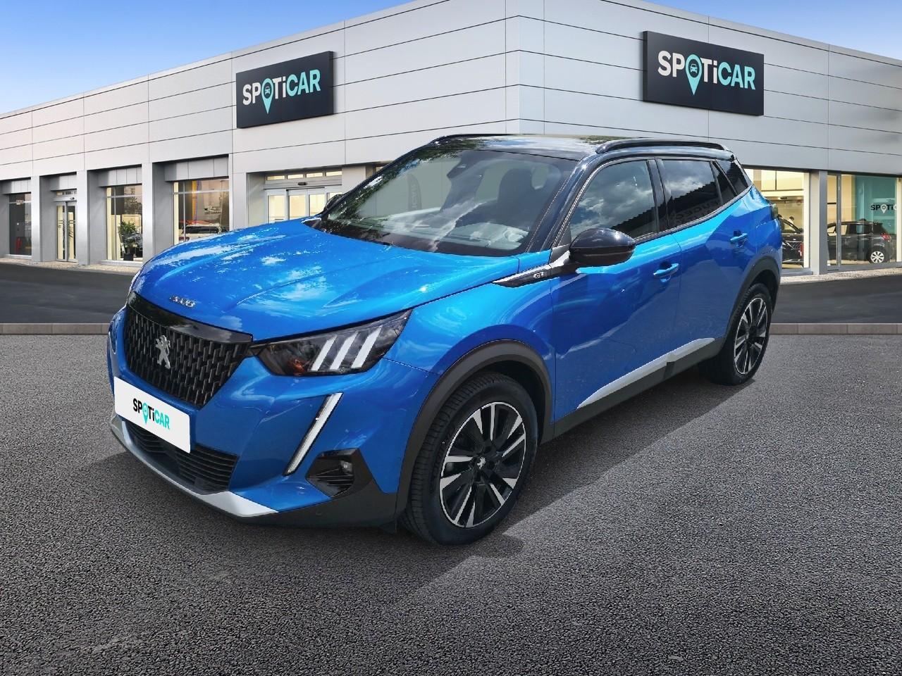 PEUGEOT PEUGEOT 2008 Gebrauchtwagen Blau Superbenzin 2021