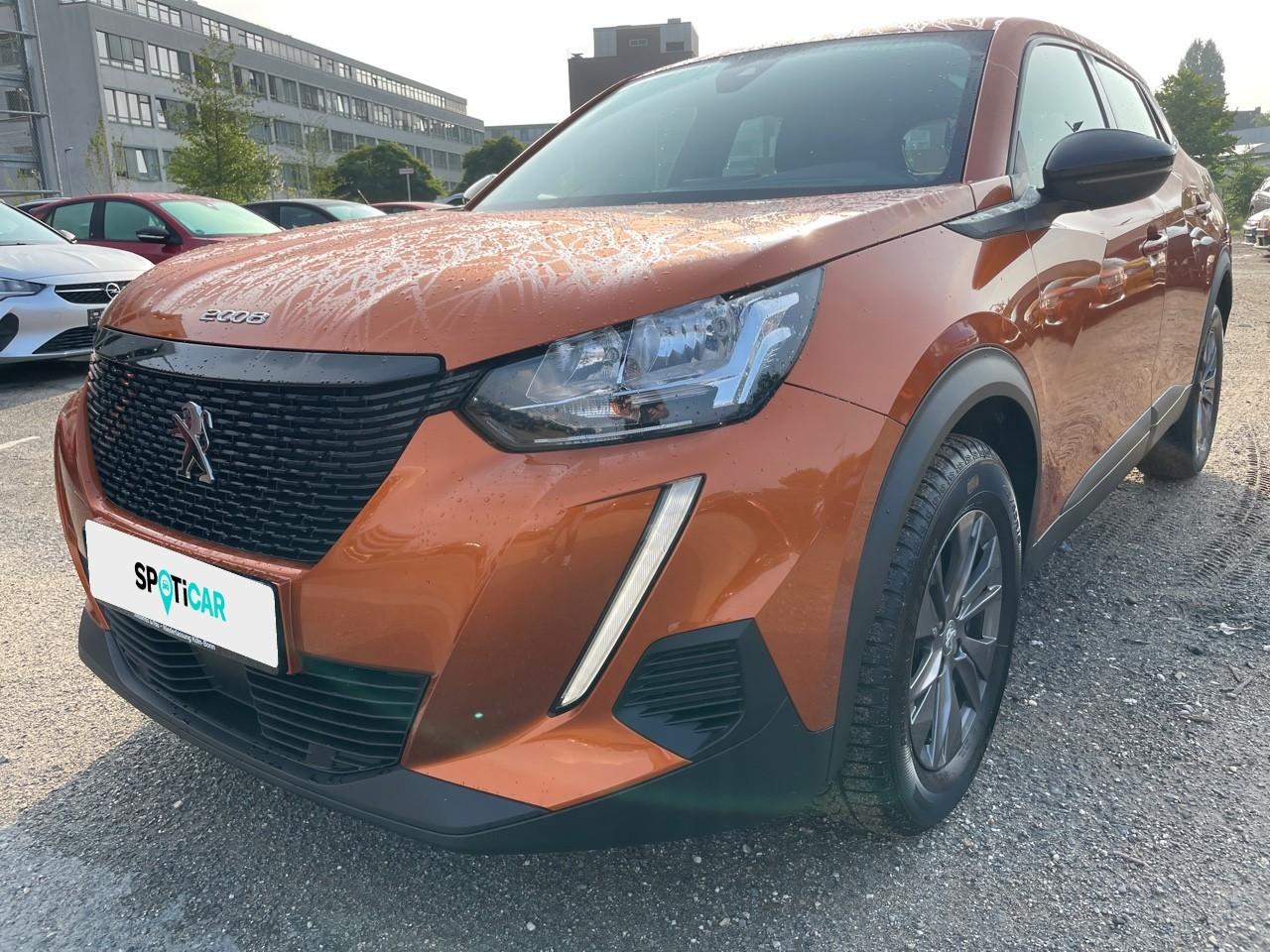 PEUGEOT PEUGEOT 2008 Gebrauchtwagen Orange Superbenzin 2022
