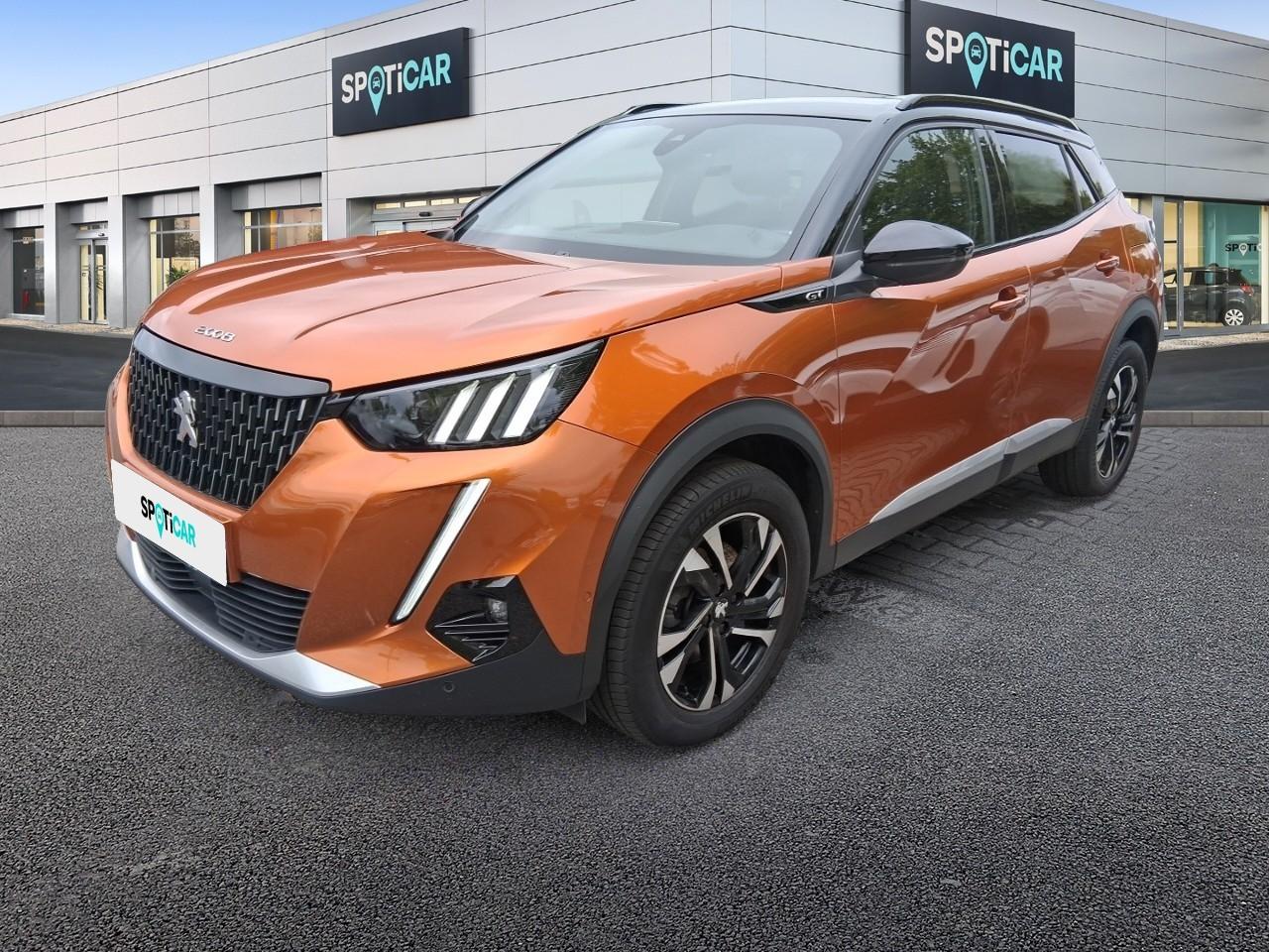 PEUGEOT PEUGEOT 2008 Gebrauchtwagen Orange Superbenzin 2021