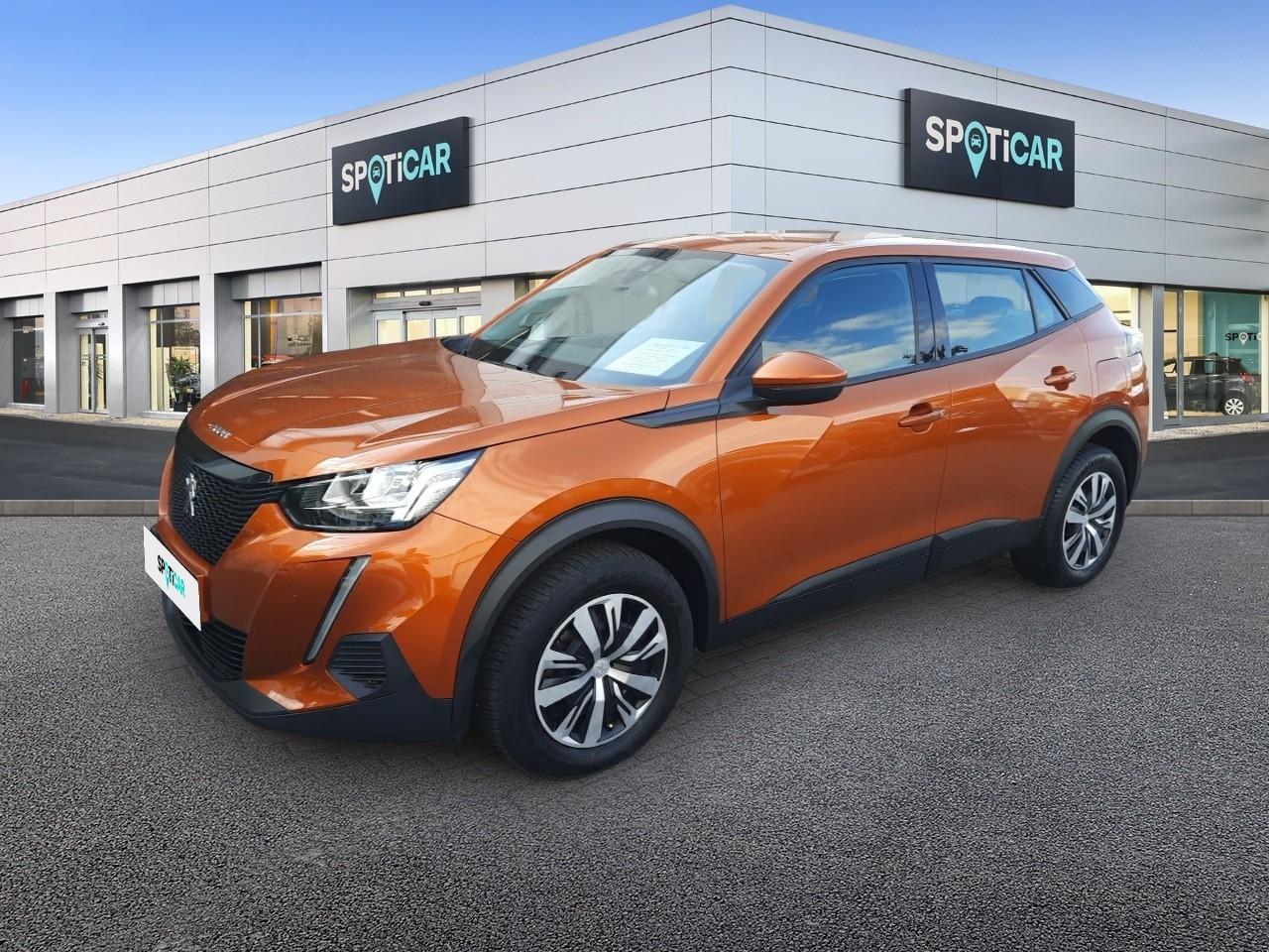 PEUGEOT PEUGEOT 2008 Gebrauchtwagen Orange Superbenzin 2021