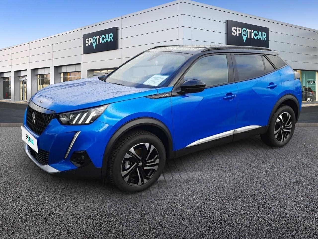 PEUGEOT PEUGEOT 2008 Gebrauchtwagen Blau Superbenzin 2021