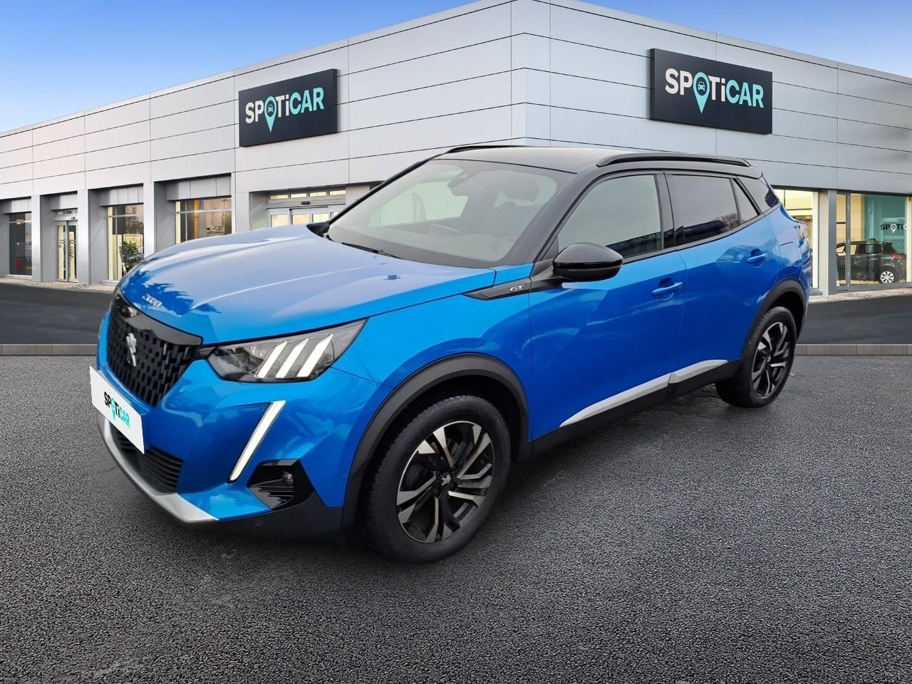 PEUGEOT PEUGEOT 2008 Gebrauchtwagen Blau Superbenzin 2021