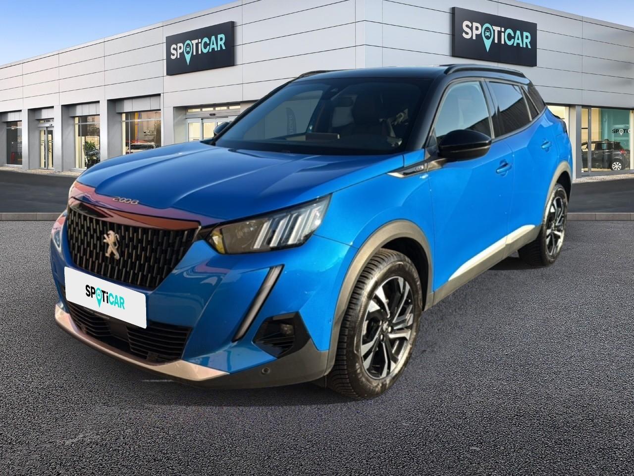 PEUGEOT PEUGEOT 2008 Gebrauchtwagen blau Benzin