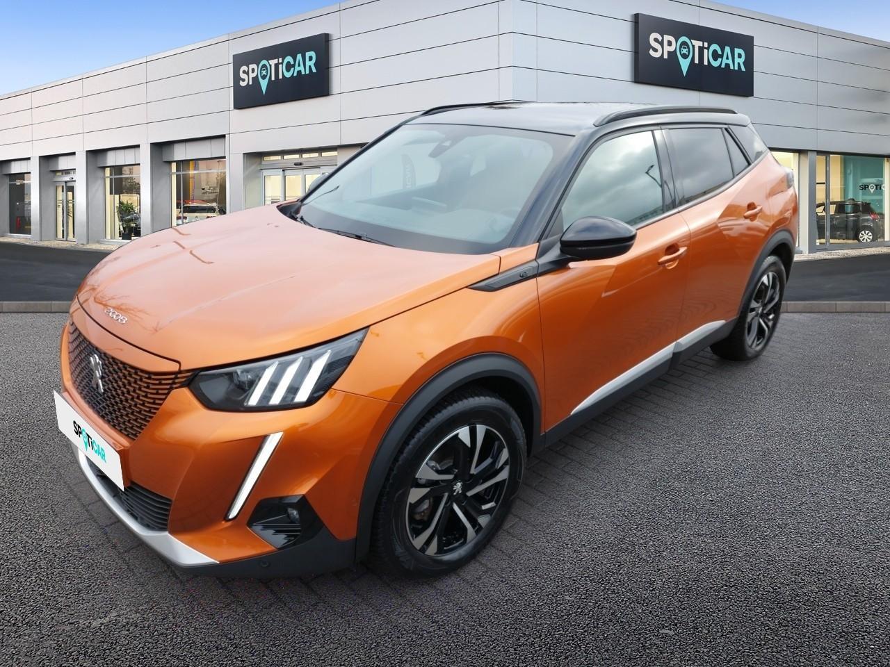 PEUGEOT PEUGEOT 2008 Gebrauchtwagen orange Elektro