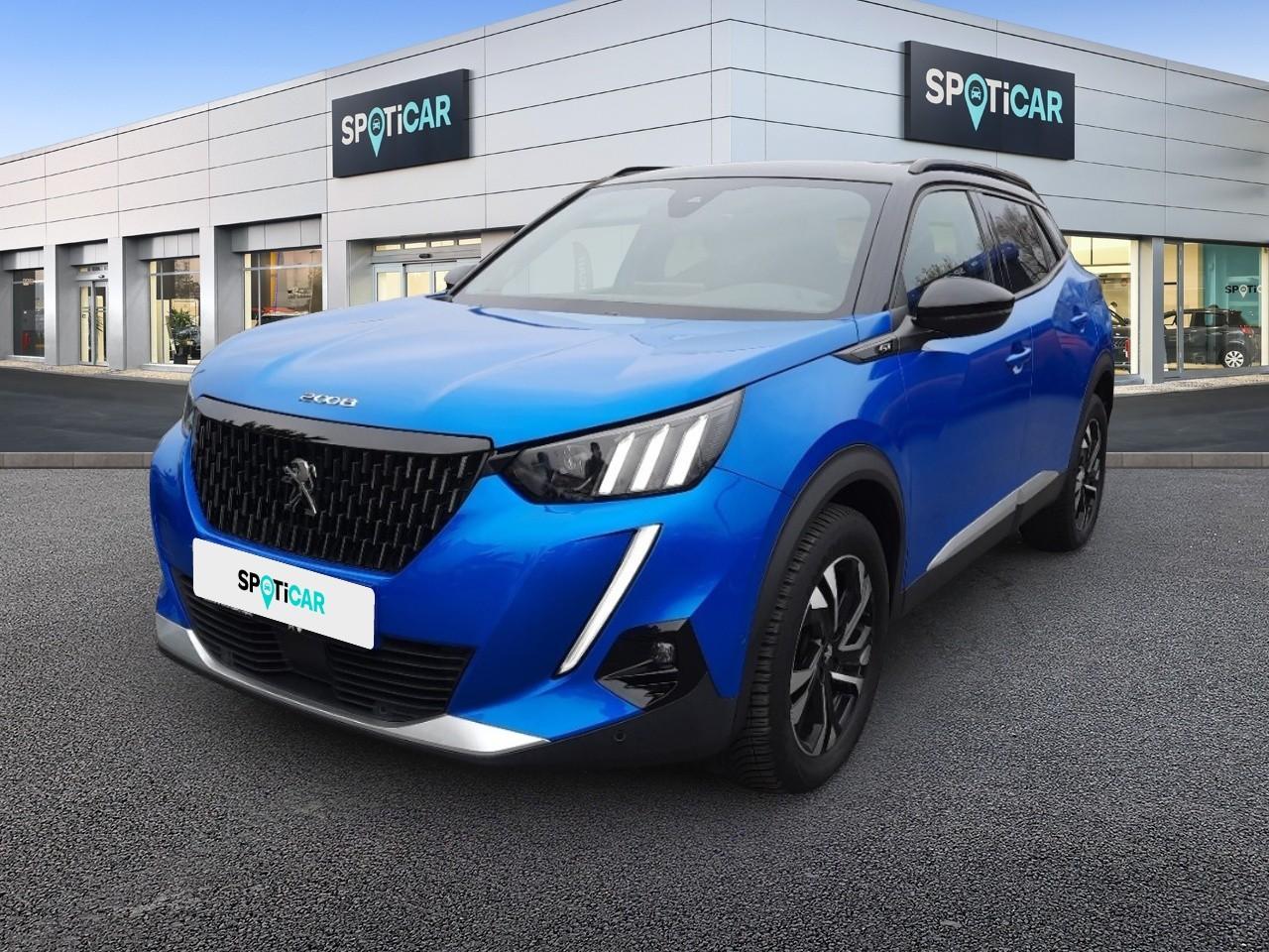 PEUGEOT PEUGEOT 2008 Gebrauchtwagen blau Benzin