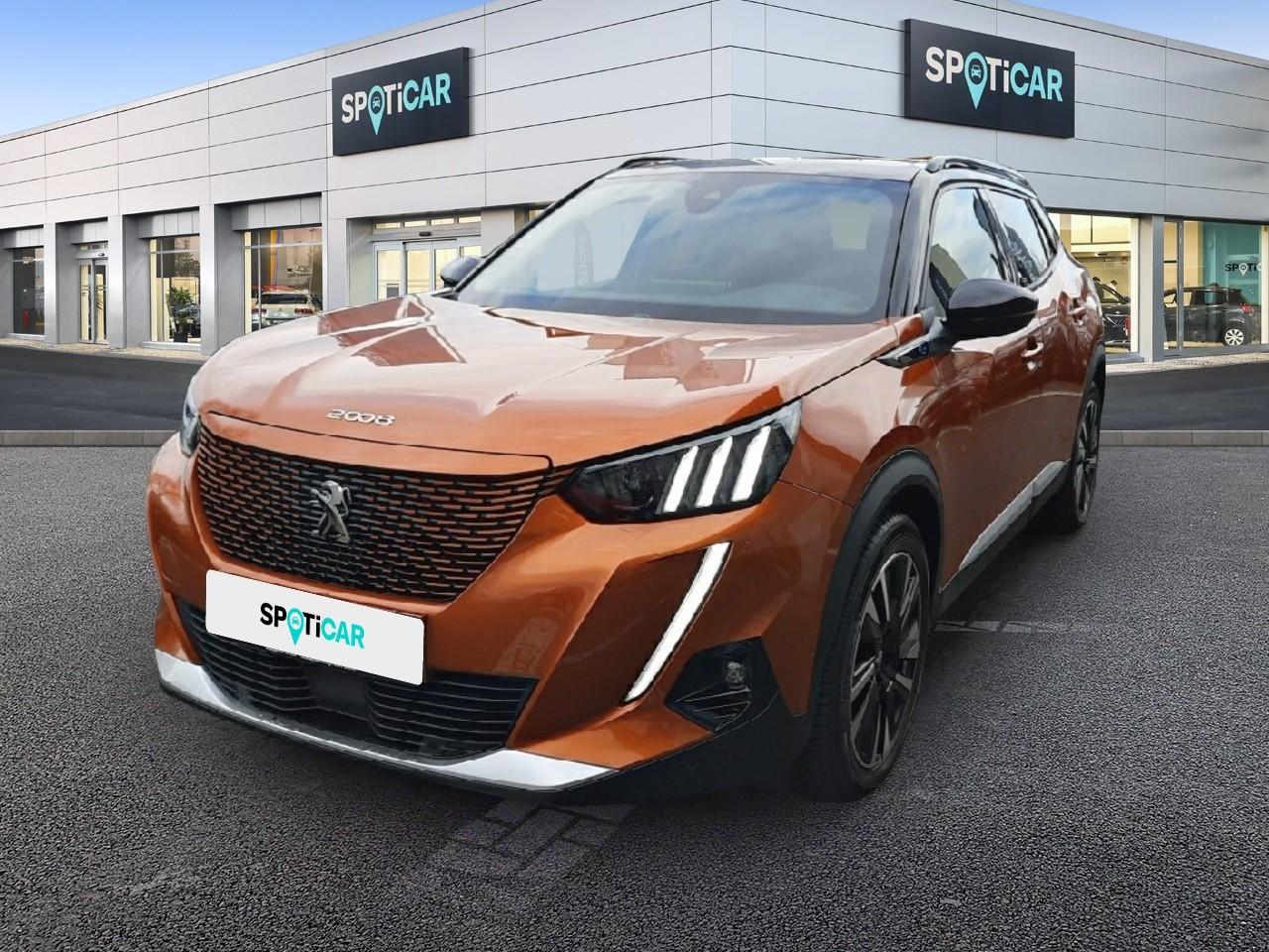 PEUGEOT PEUGEOT 2008 Gebrauchtwagen orange Elektro