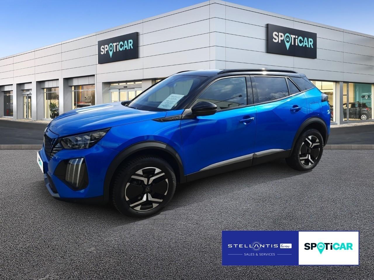 PEUGEOT PEUGEOT 2008 Gebrauchtwagen blau Benzin