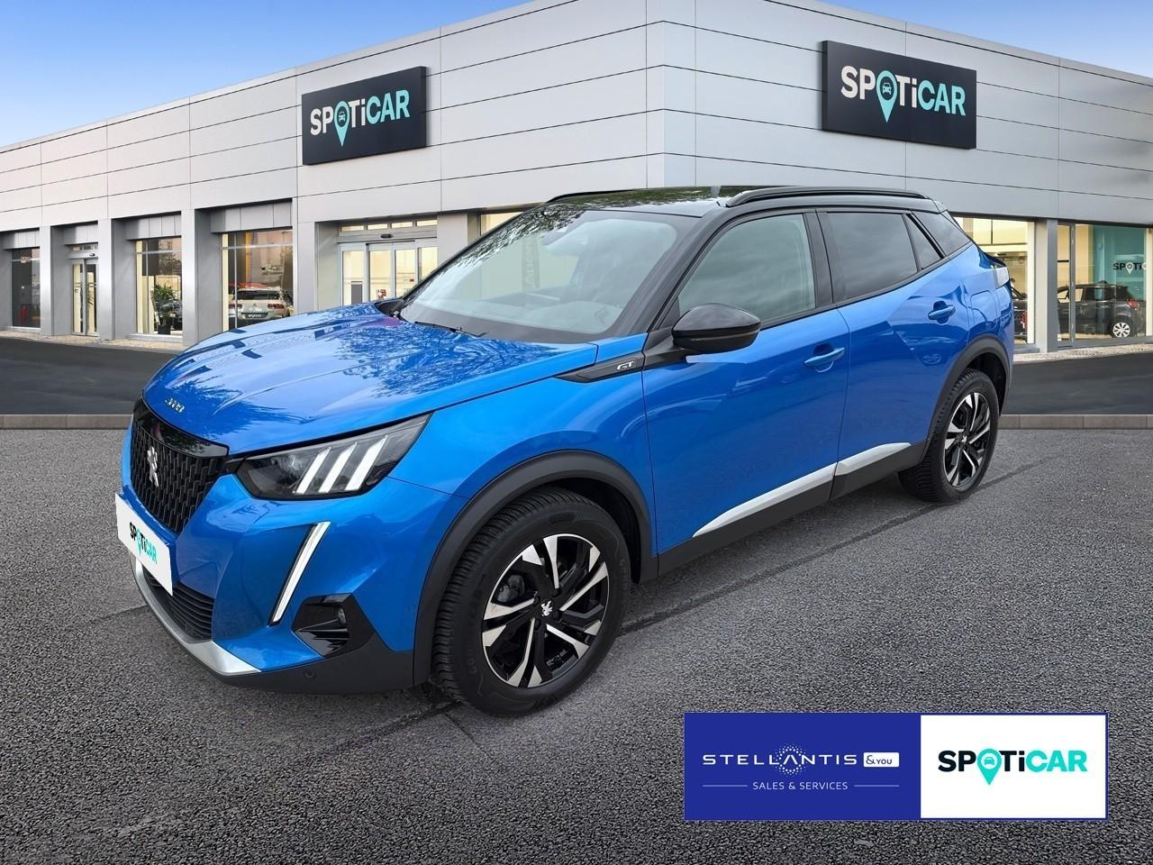 PEUGEOT PEUGEOT 2008 Gebrauchtwagen blau Benzin