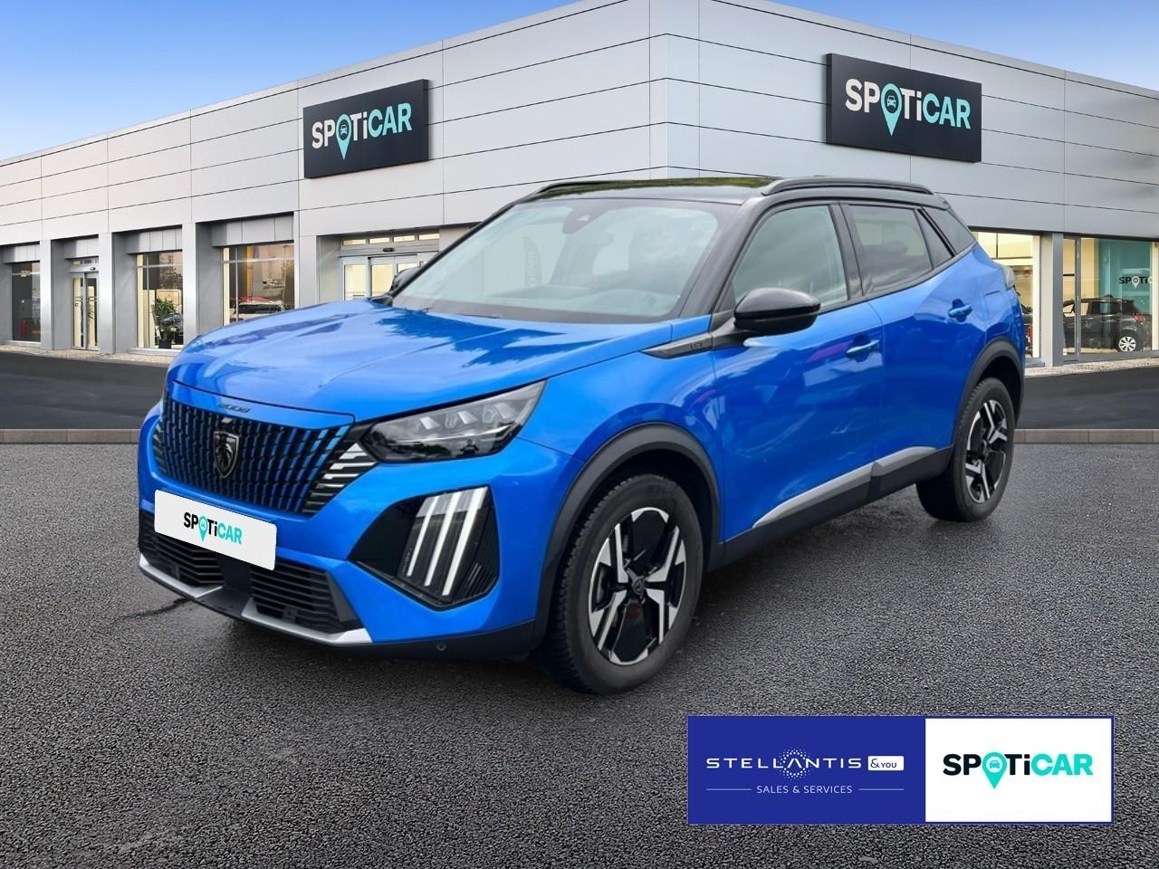 PEUGEOT PEUGEOT 2008 Gebrauchtwagen blau Benzin