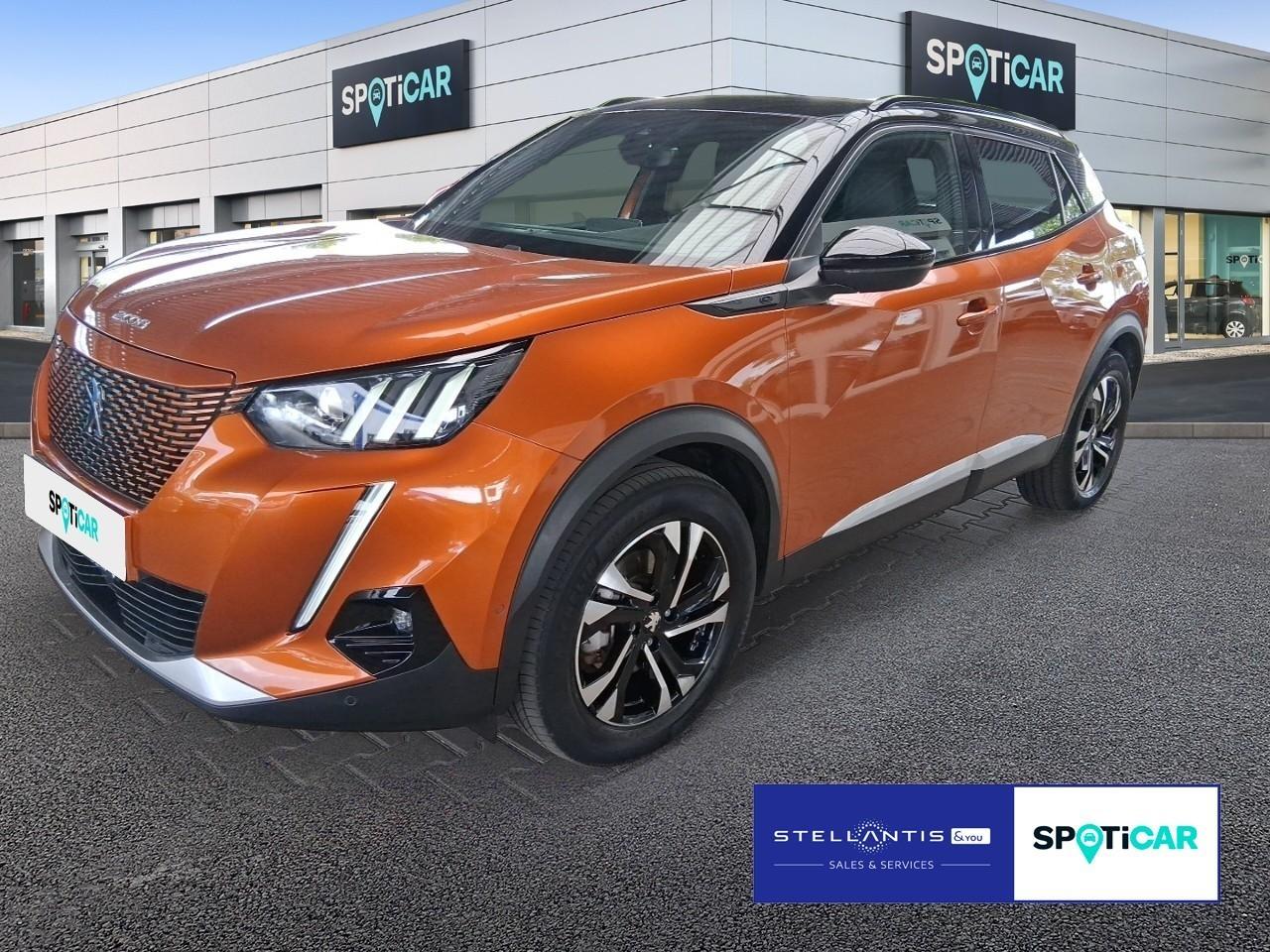 PEUGEOT PEUGEOT 2008 Gebrauchtwagen orange Elektro