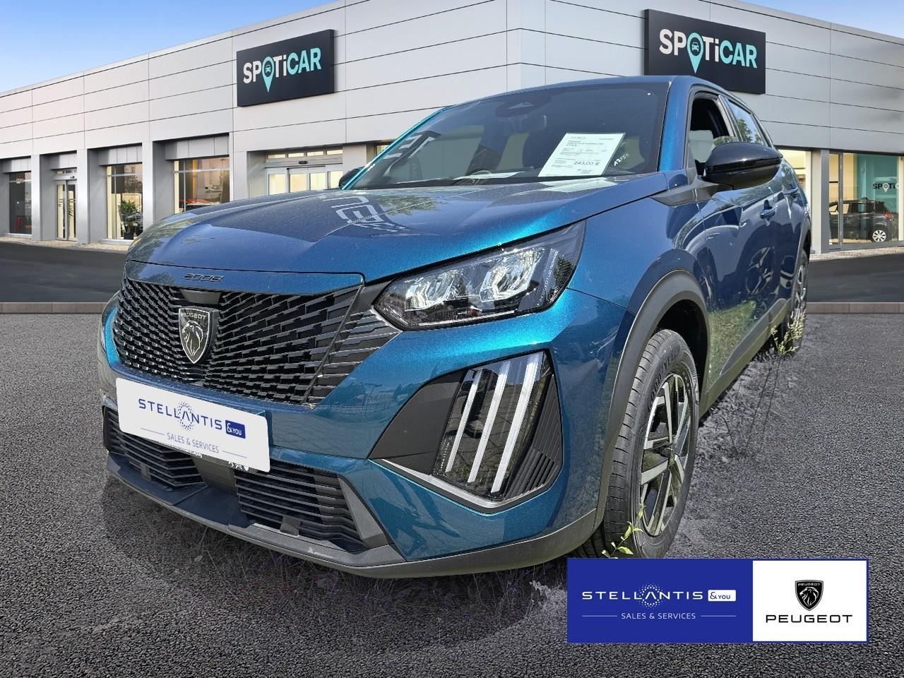PEUGEOT PEUGEOT 2008 Gebrauchtwagen blau Benzin