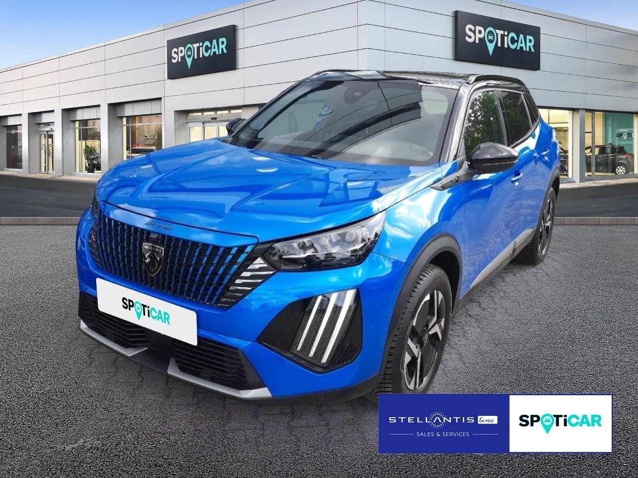 PEUGEOT PEUGEOT 2008 Gebrauchtwagen blau Benzin