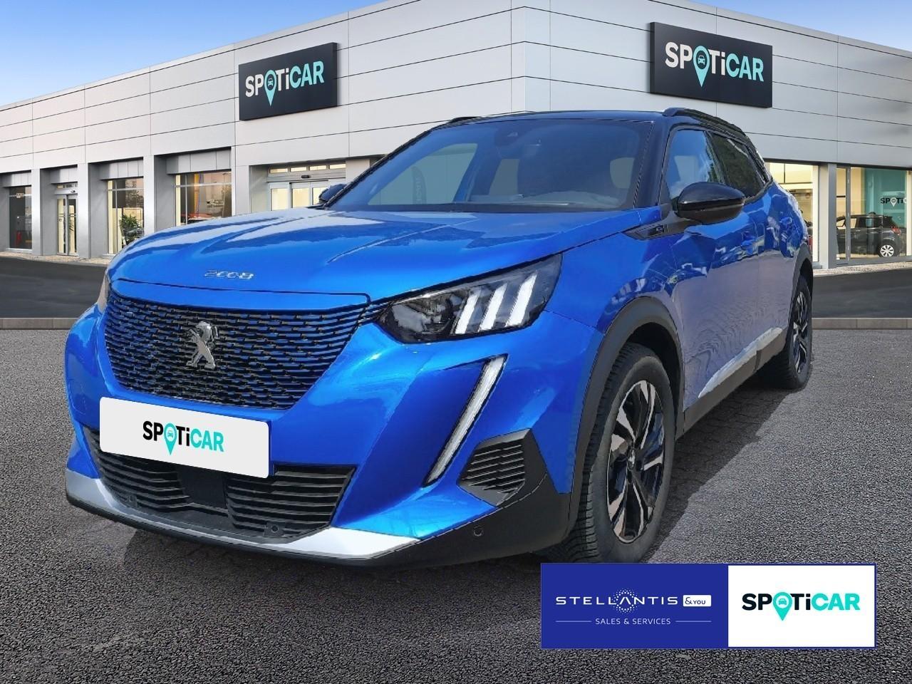 PEUGEOT PEUGEOT 2008 Gebrauchtwagen blau Elektro