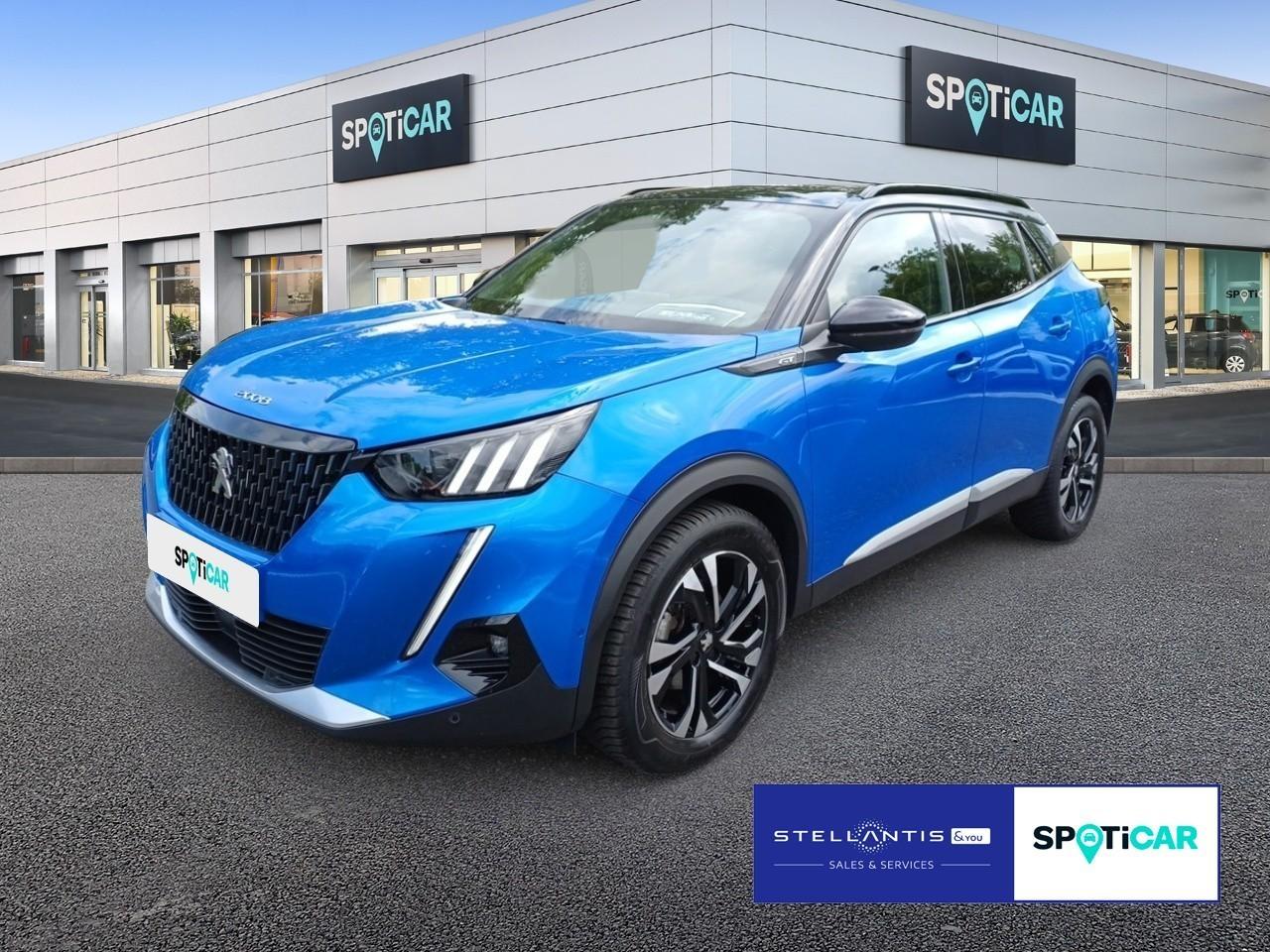 PEUGEOT PEUGEOT 2008 Gebrauchtwagen blau Benzin