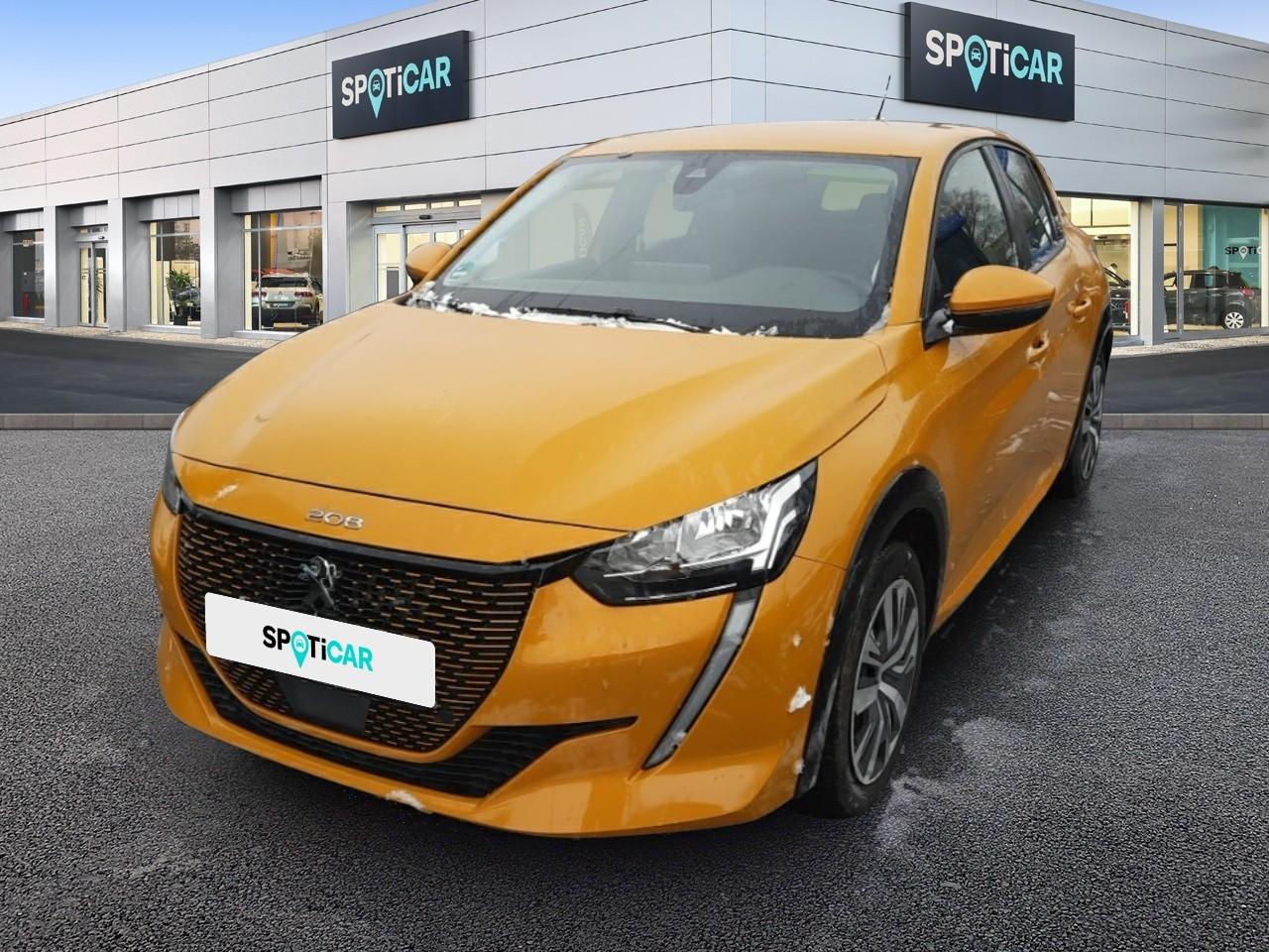 PEUGEOT PEUGEOT 208 Gebrauchtwagen Gelb Elektro 2021