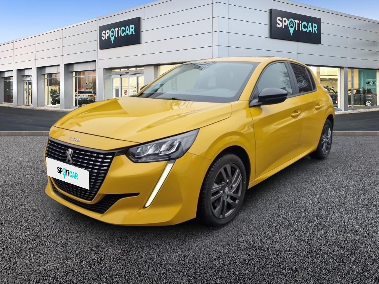 PEUGEOT PEUGEOT 208 Gebrauchtwagen gelb Benzin