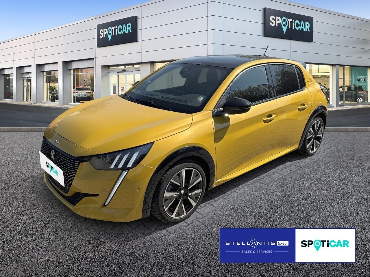 PEUGEOT PEUGEOT 208 Gebrauchtwagen gelb Benzin