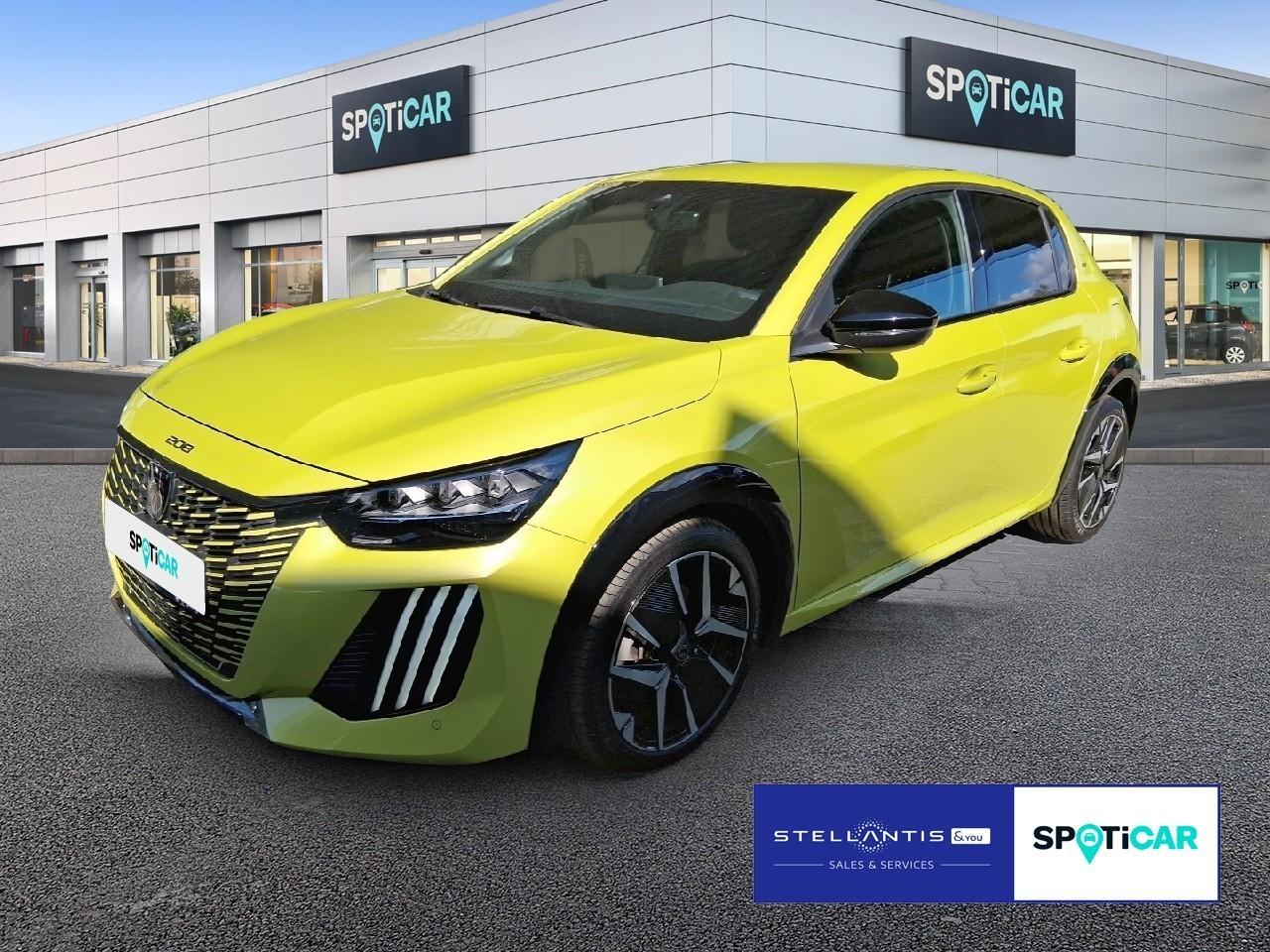 PEUGEOT PEUGEOT 208 Gebrauchtwagen gelb Benzin