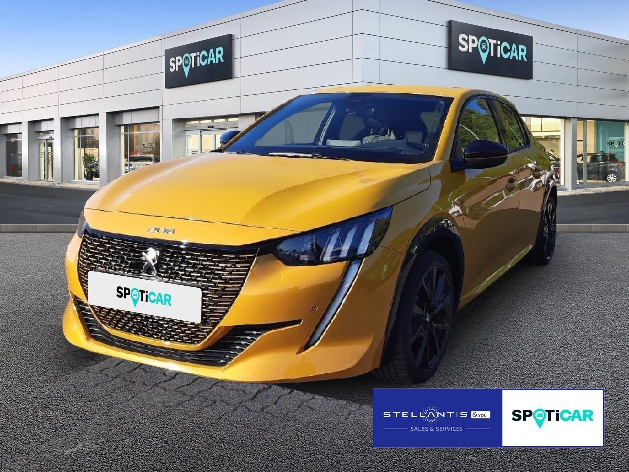 PEUGEOT PEUGEOT 208 Gebrauchtwagen gelb Elektro