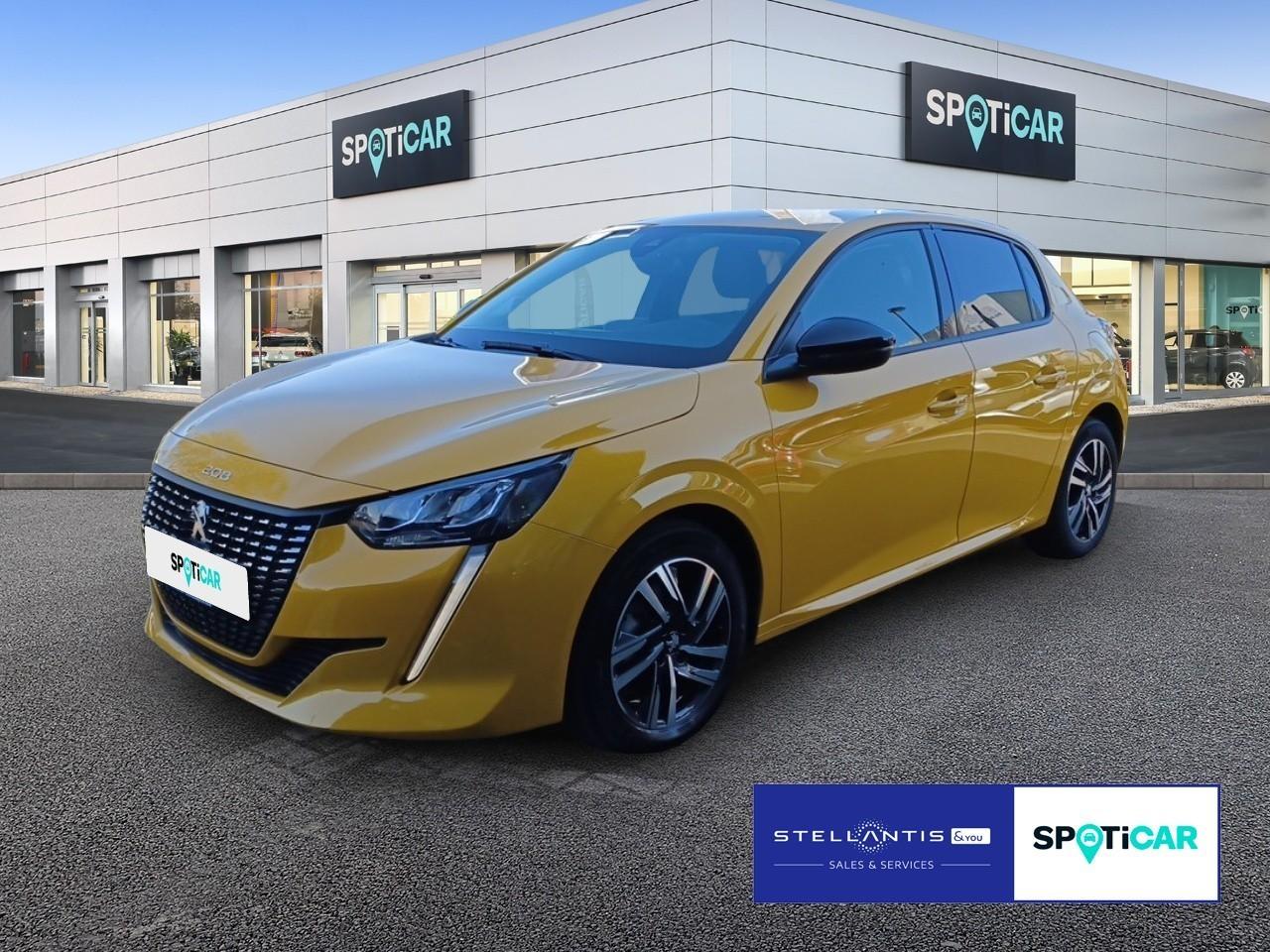 PEUGEOT PEUGEOT 208 Gebrauchtwagen gelb Benzin