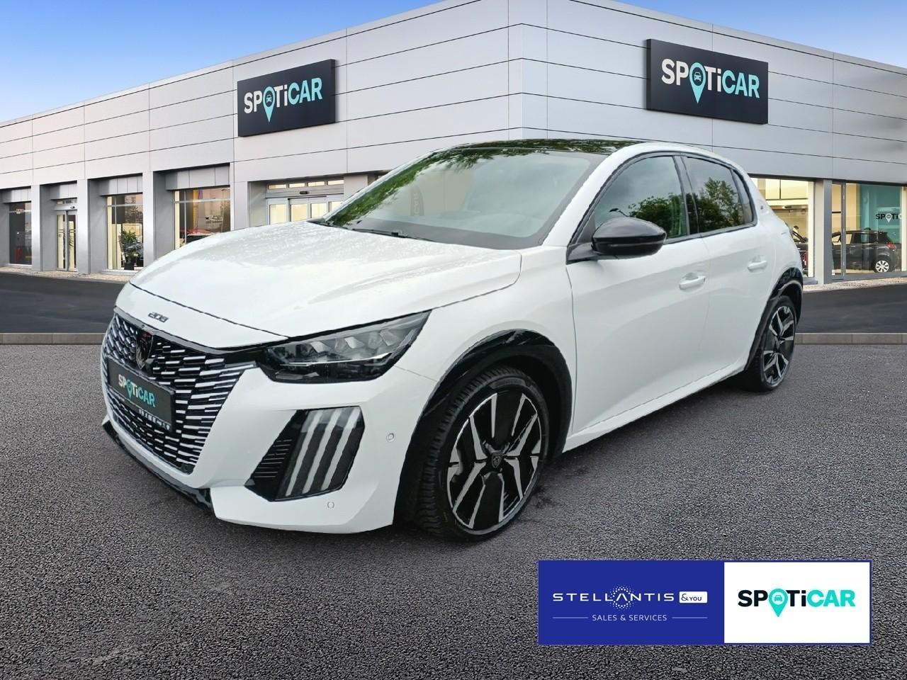 PEUGEOT PEUGEOT 208 Gebrauchtwagen weiß Hybrid Benzin