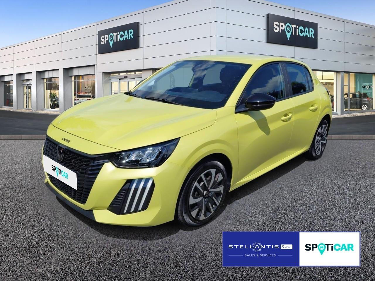 PEUGEOT PEUGEOT 208 Gebrauchtwagen gelb Benzin