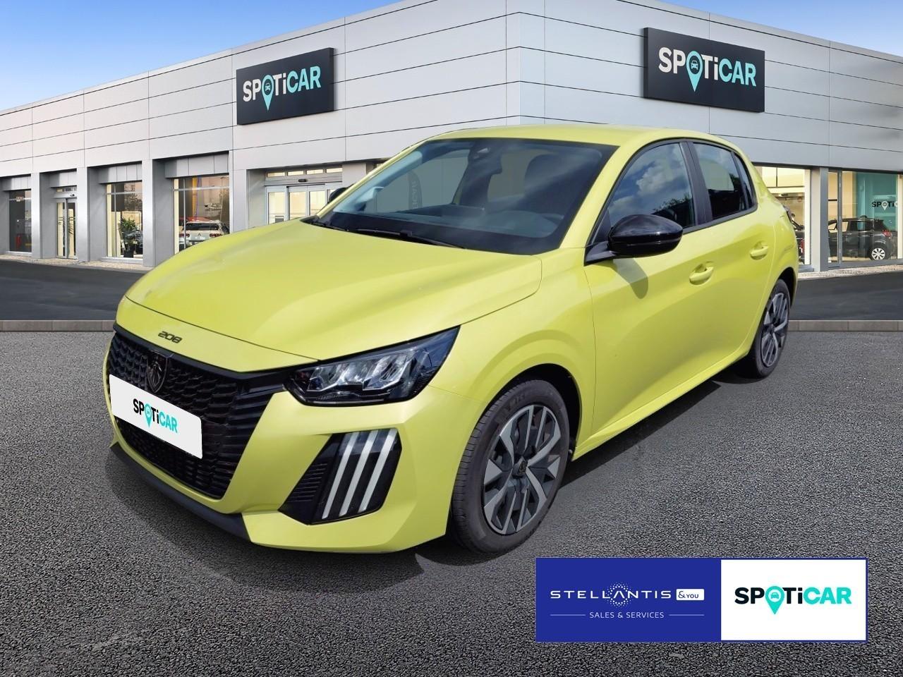 PEUGEOT PEUGEOT 208 Gebrauchtwagen gelb Benzin