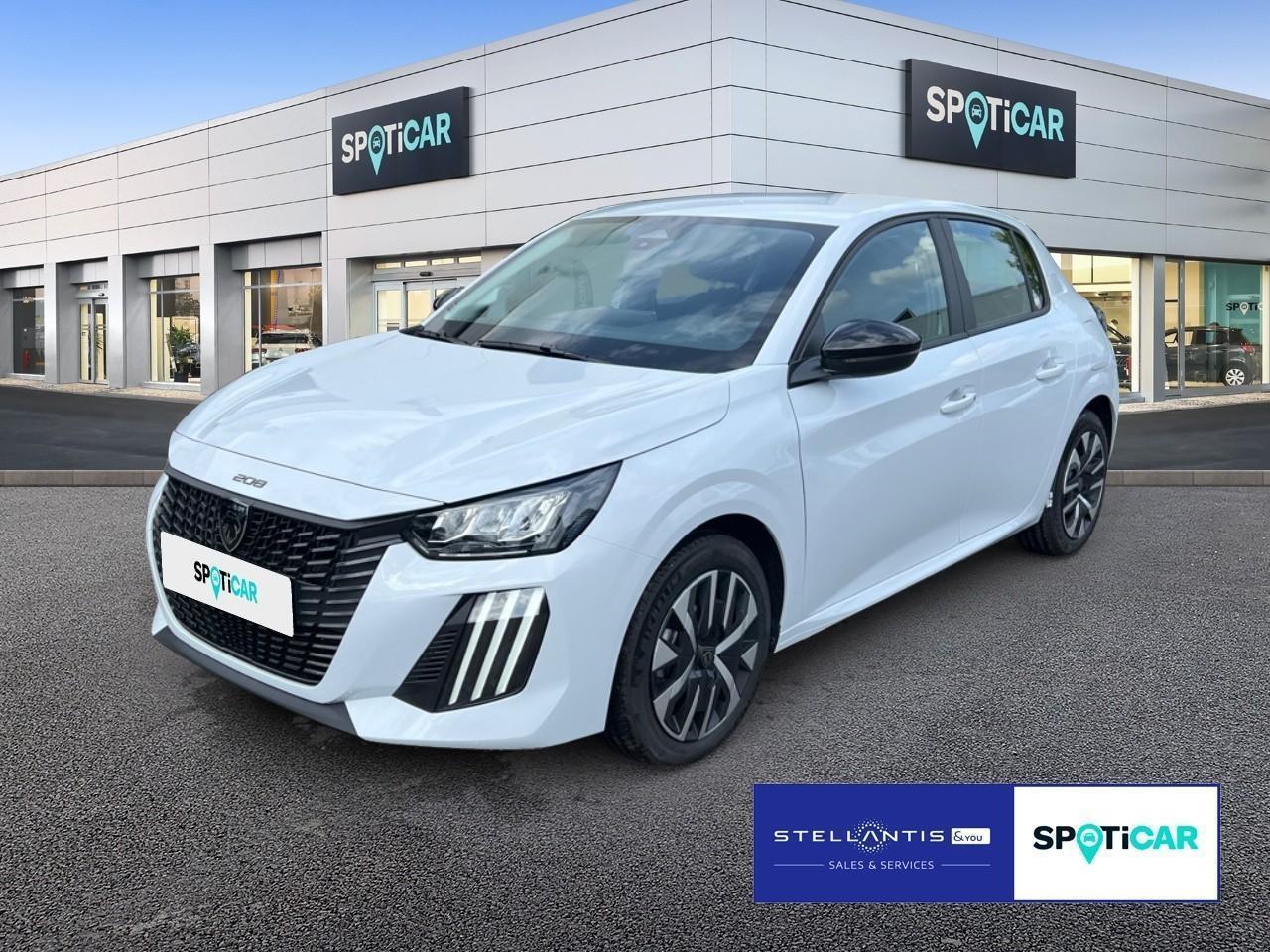 PEUGEOT PEUGEOT 208 Gebrauchtwagen weiß Hybrid Benzin