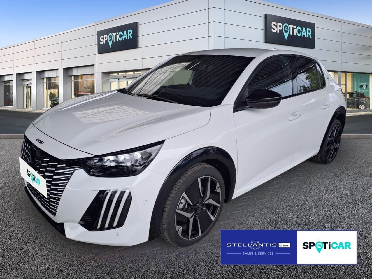 PEUGEOT PEUGEOT 208 Gebrauchtwagen weiß Hybrid Benzin