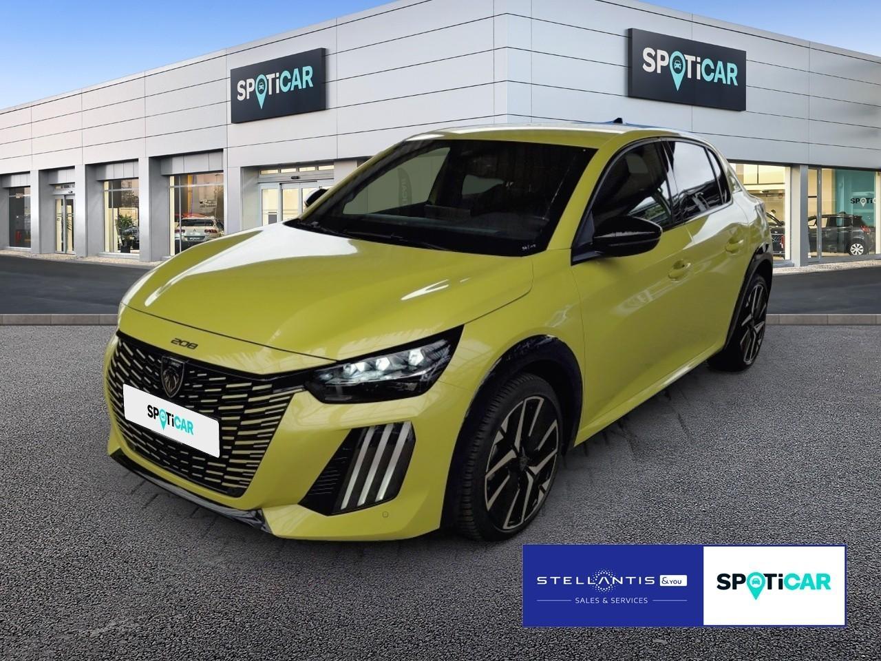 PEUGEOT PEUGEOT 208 Gebrauchtwagen gelb Benzin