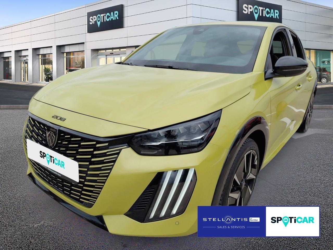PEUGEOT PEUGEOT 208 Gebrauchtwagen gelb Hybrid Benzin