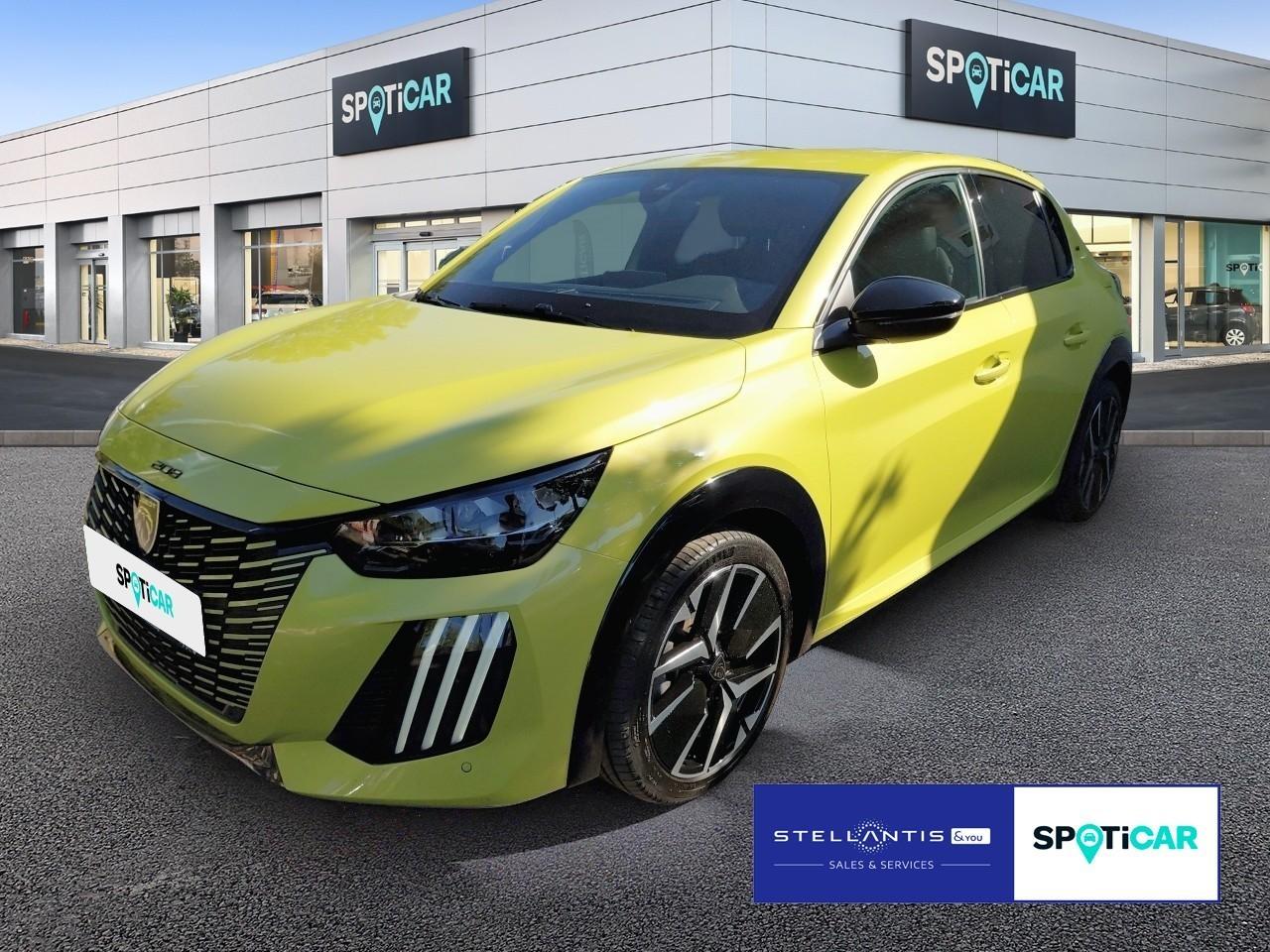 PEUGEOT PEUGEOT 208 Gebrauchtwagen gelb Benzin