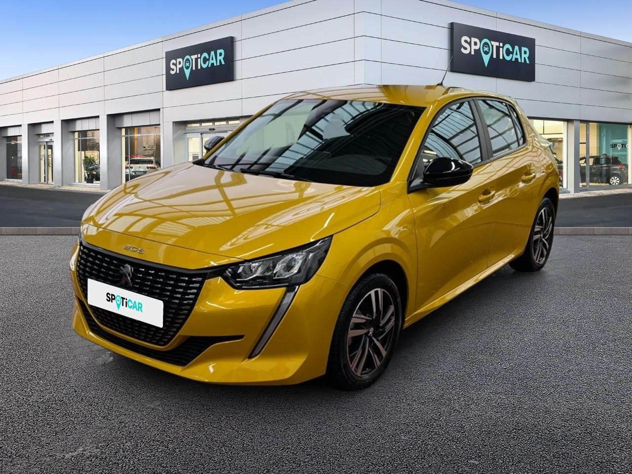 PEUGEOT PEUGEOT 208 Gebrauchtwagen gelb Benzin