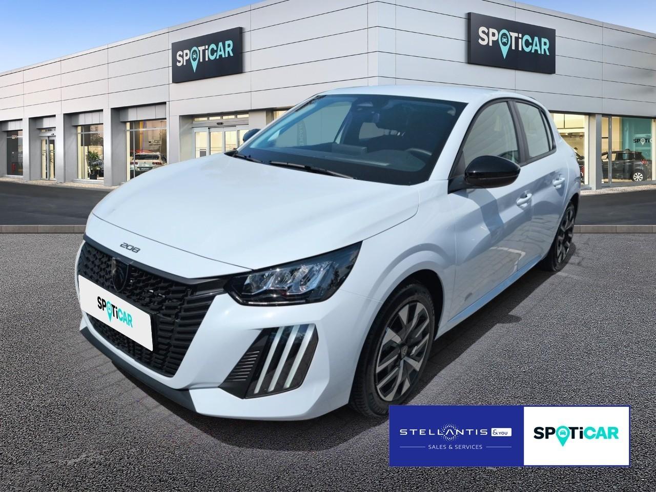 PEUGEOT PEUGEOT 208 Gebrauchtwagen weiß Hybrid Benzin