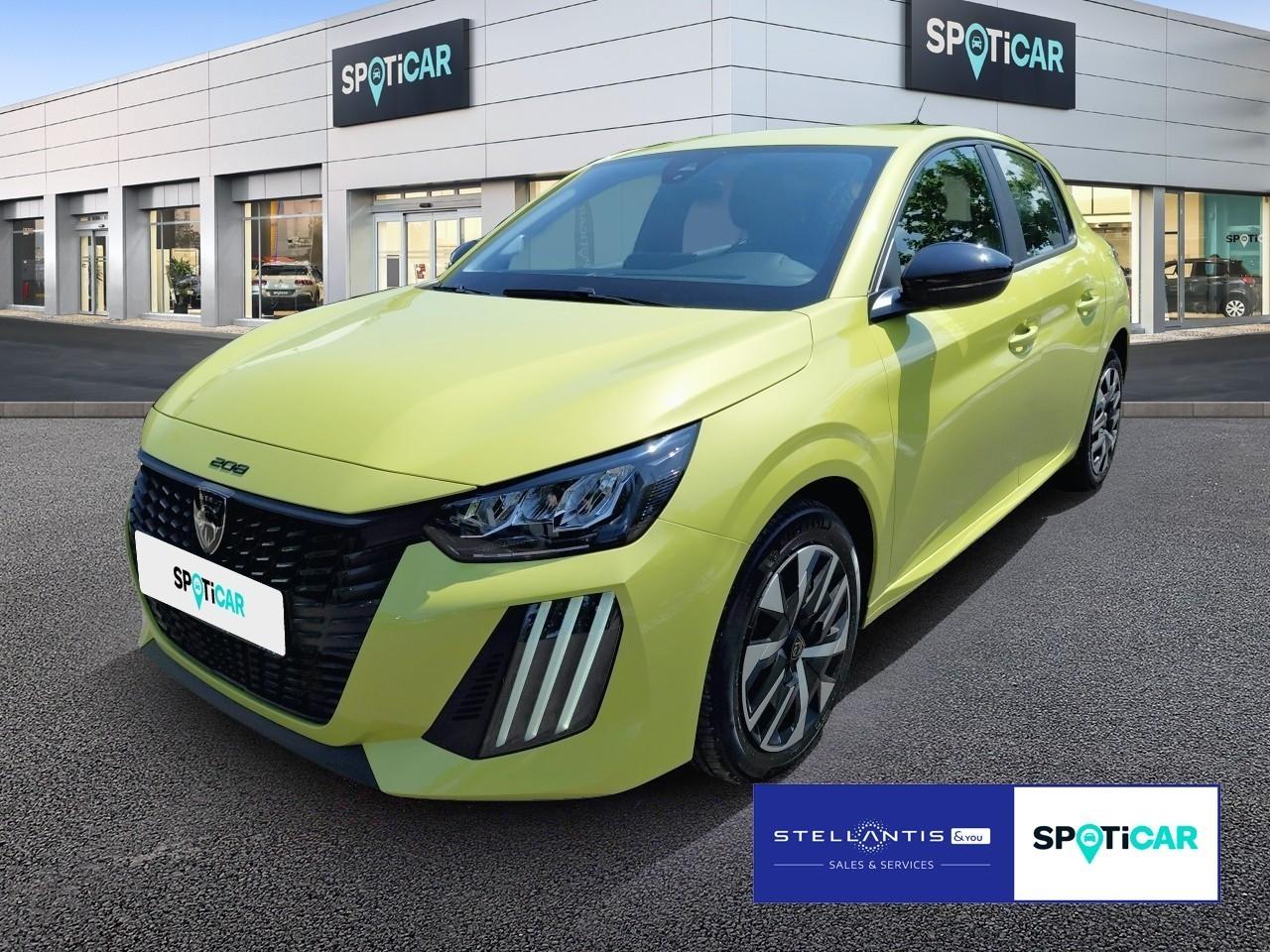 PEUGEOT PEUGEOT 208 Gebrauchtwagen gelb Benzin