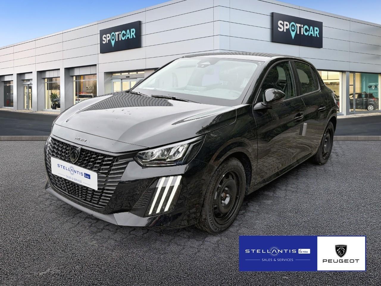 PEUGEOT PEUGEOT 208 Gebrauchtwagen schwarz Benzin