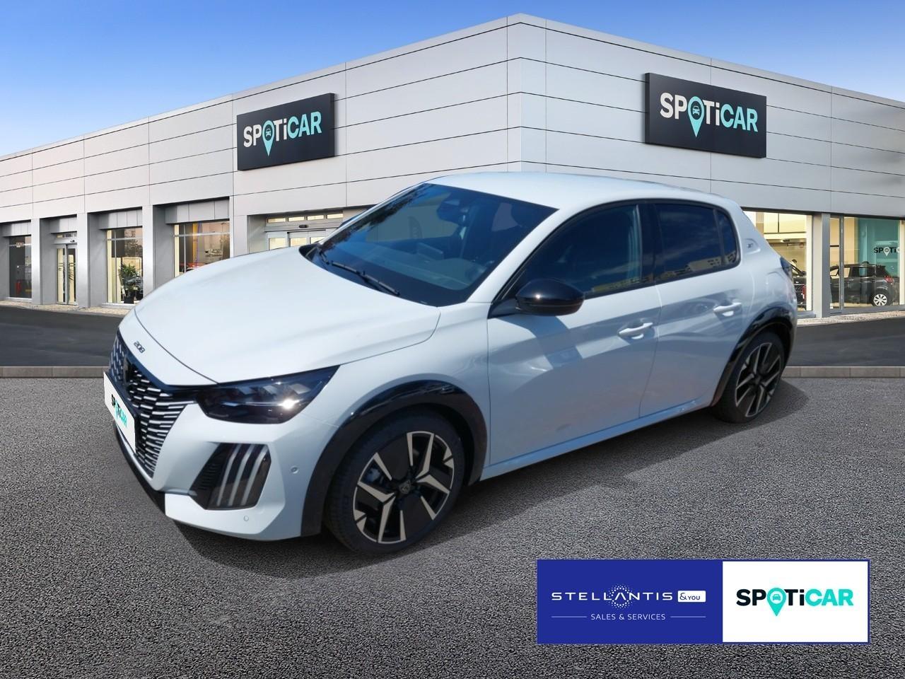 PEUGEOT PEUGEOT 208 Gebrauchtwagen weiß Hybrid Benzin