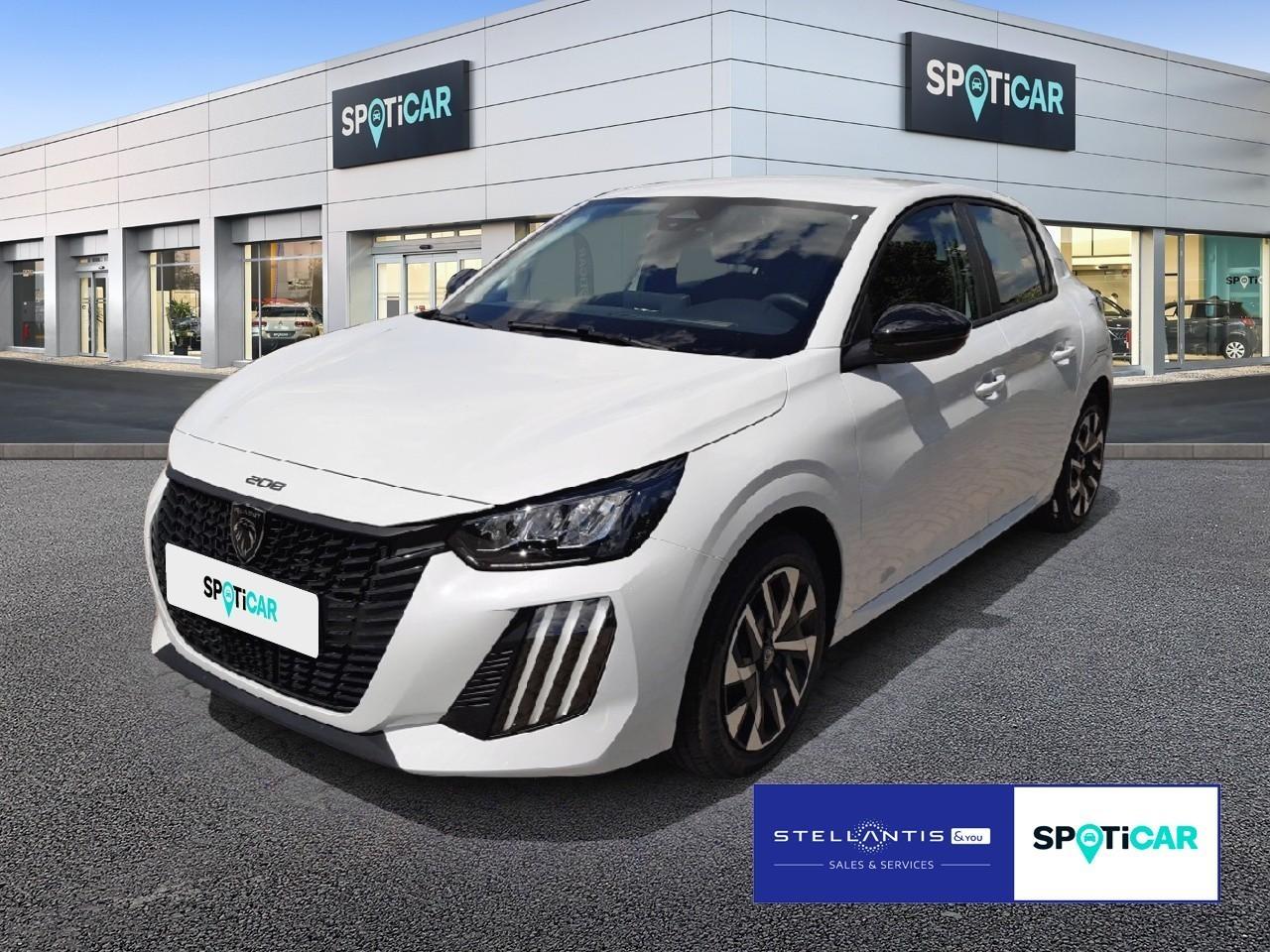 PEUGEOT PEUGEOT 208 Gebrauchtwagen weiß Hybrid Benzin