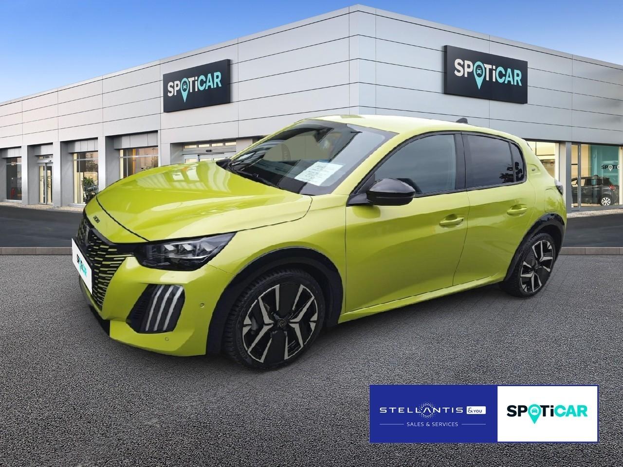 PEUGEOT PEUGEOT 208 Gebrauchtwagen gelb Benzin