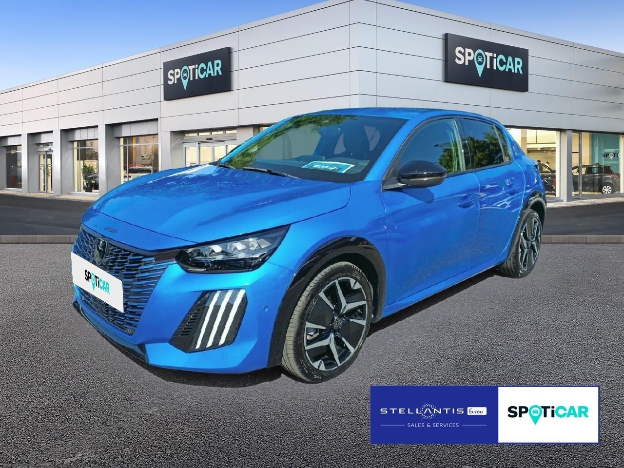 PEUGEOT PEUGEOT 208 Gebrauchtwagen blau Hybrid Benzin